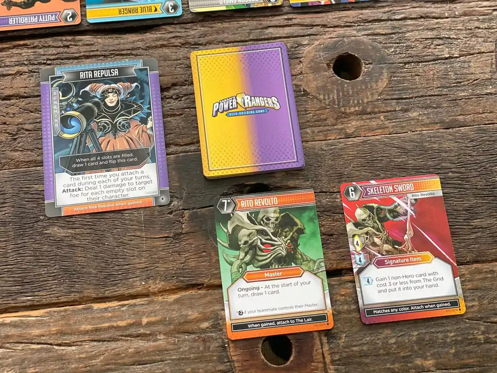 Power Rangers Deck-Building angol nyelvű kártyajáték  termékfotó
