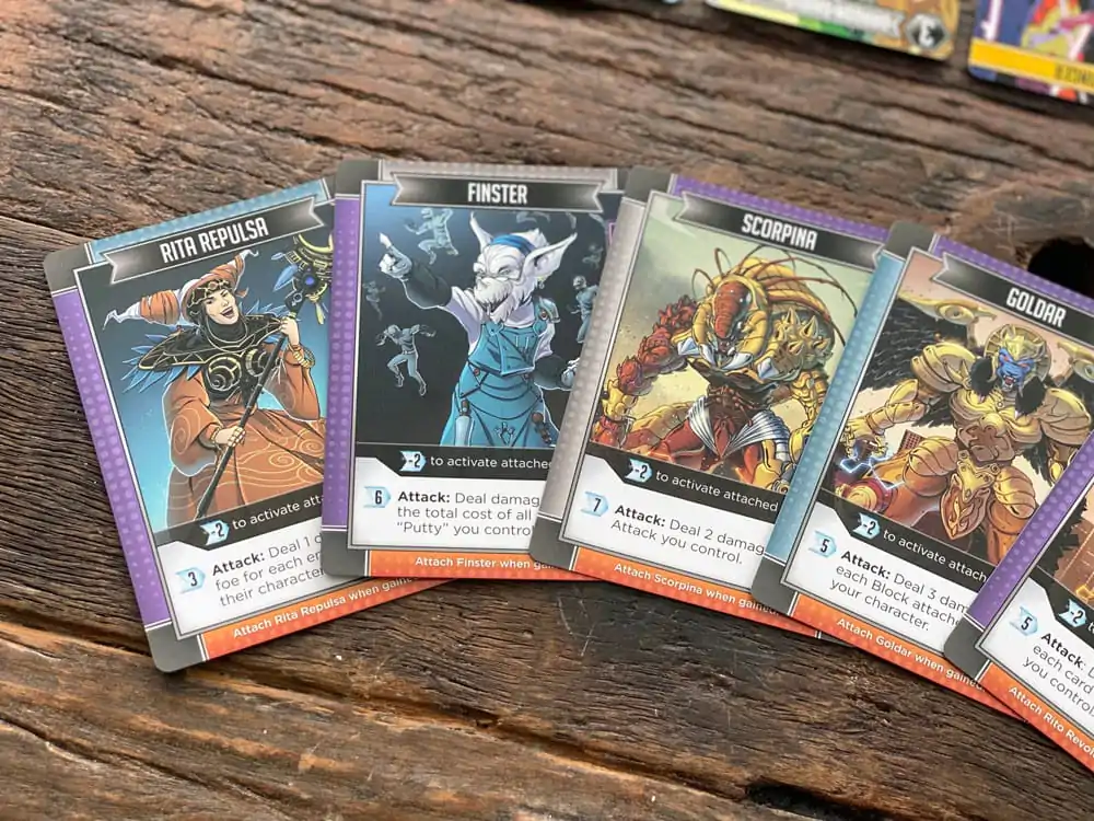 Power Rangers Deck-Building angol nyelvű kártyajáték  termékfotó