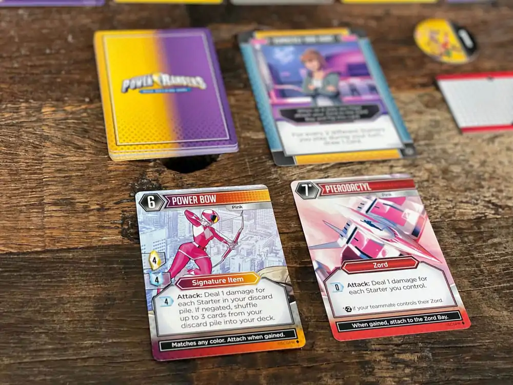 Power Rangers Deck-Building angol nyelvű kártyajáték  termékfotó