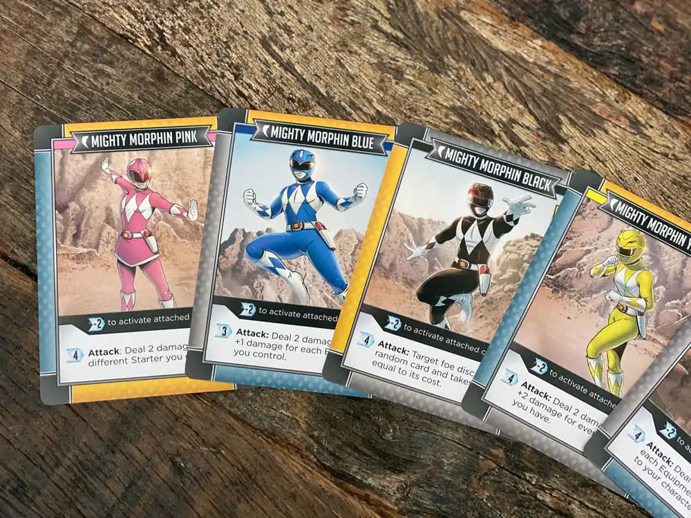 Power Rangers Deck-Building angol nyelvű kártyajáték  termékfotó