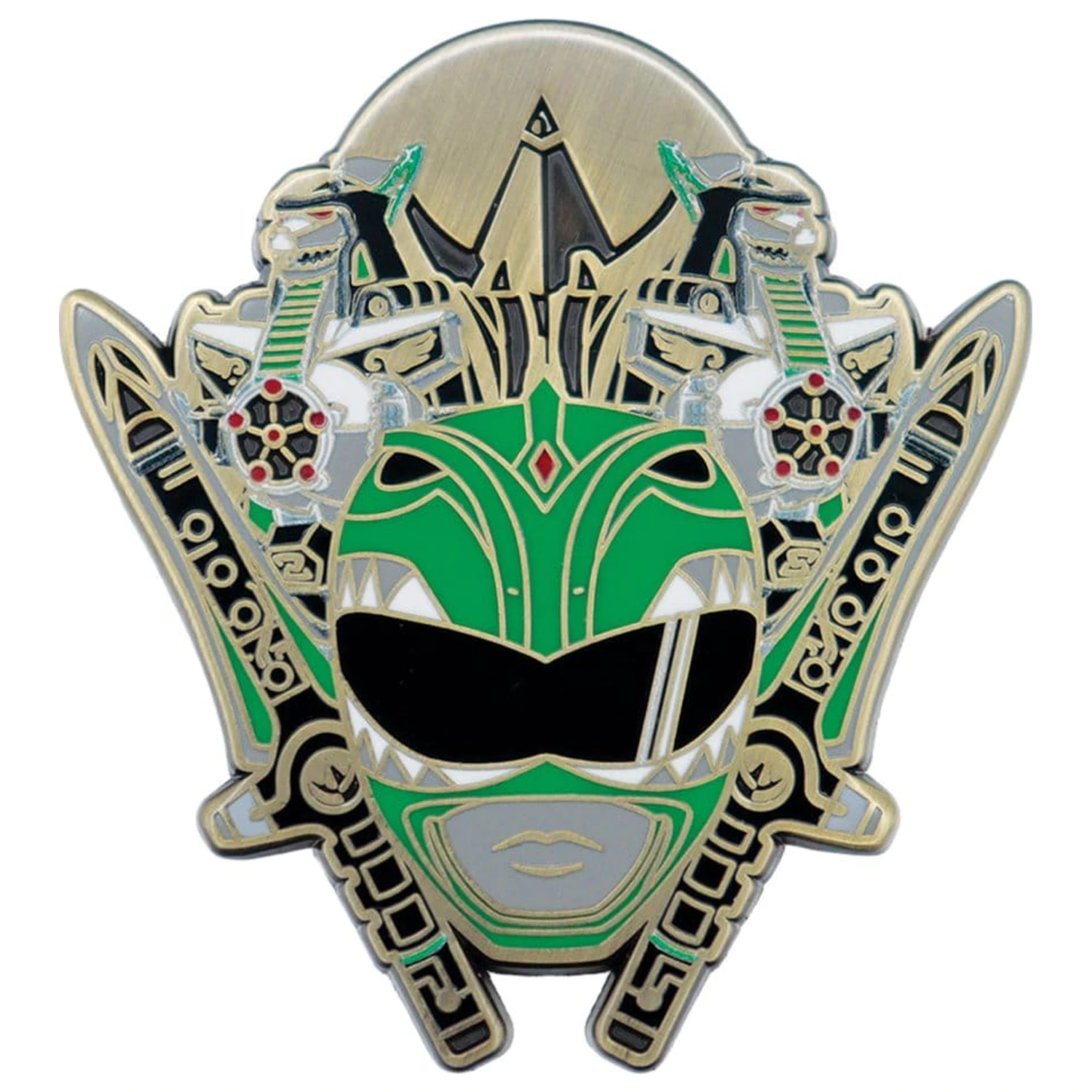 Power Rangers kitűző Green Ranger Limitált kiadás termékfotó