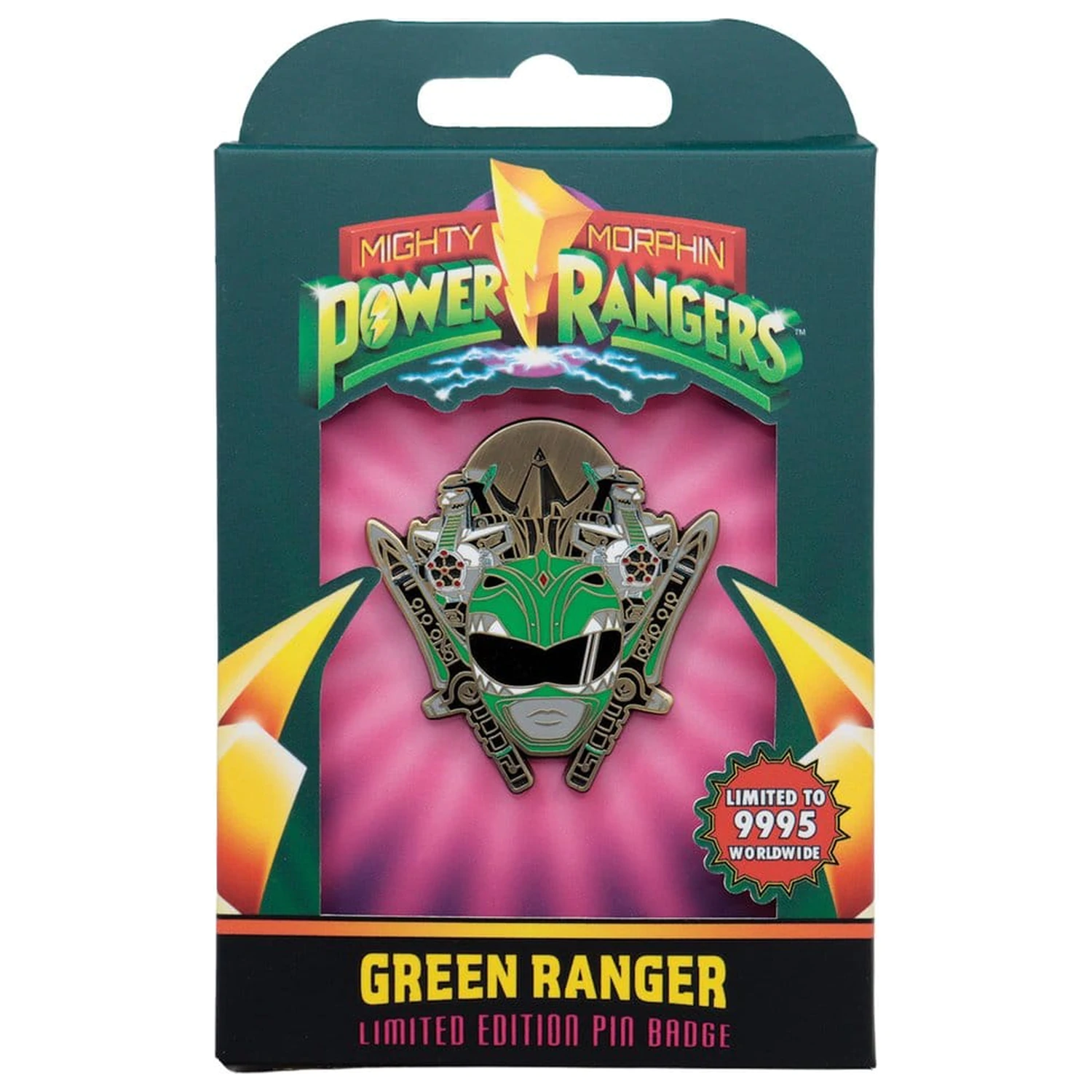 Power Rangers kitűző Green Ranger Limitált kiadás termékfotó