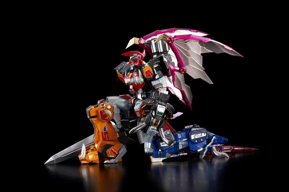 Power Rangers Go! Kara Kuri Combine Dino Megazord akciófigura 24 cm termékfotó