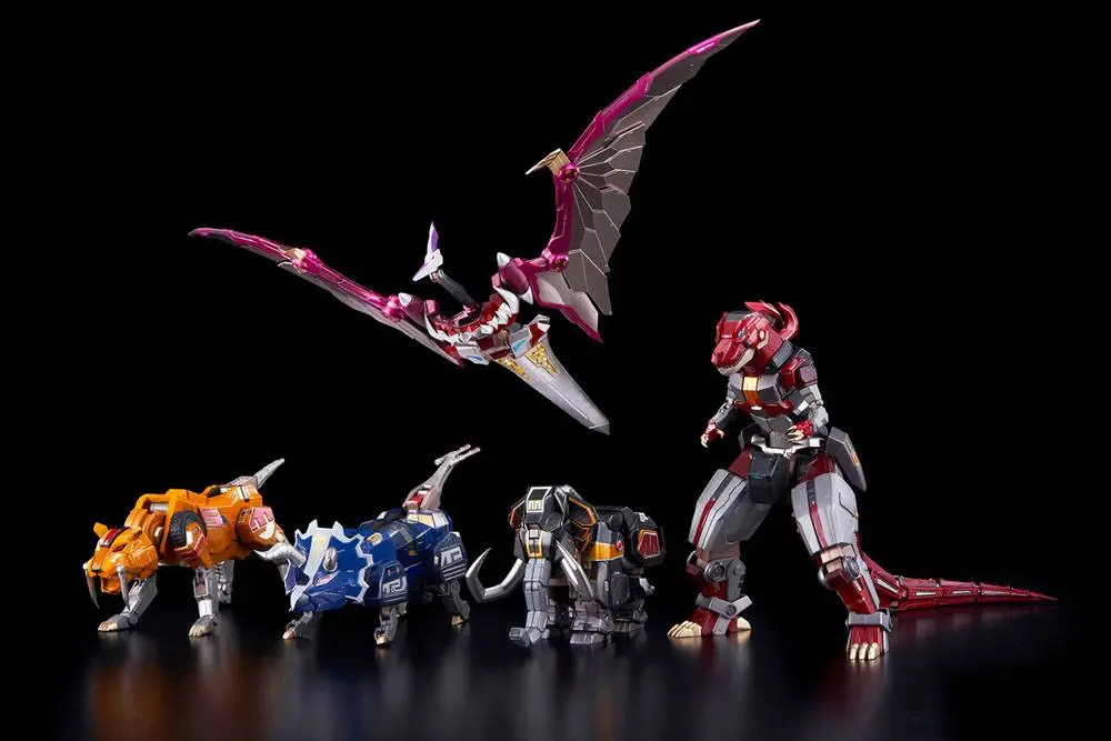 Power Rangers Go! Kara Kuri Combine Dino Megazord akciófigura 24 cm termékfotó