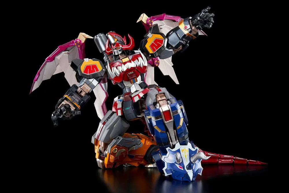 Power Rangers Go! Kara Kuri Combine Dino Megazord akciófigura 24 cm termékfotó
