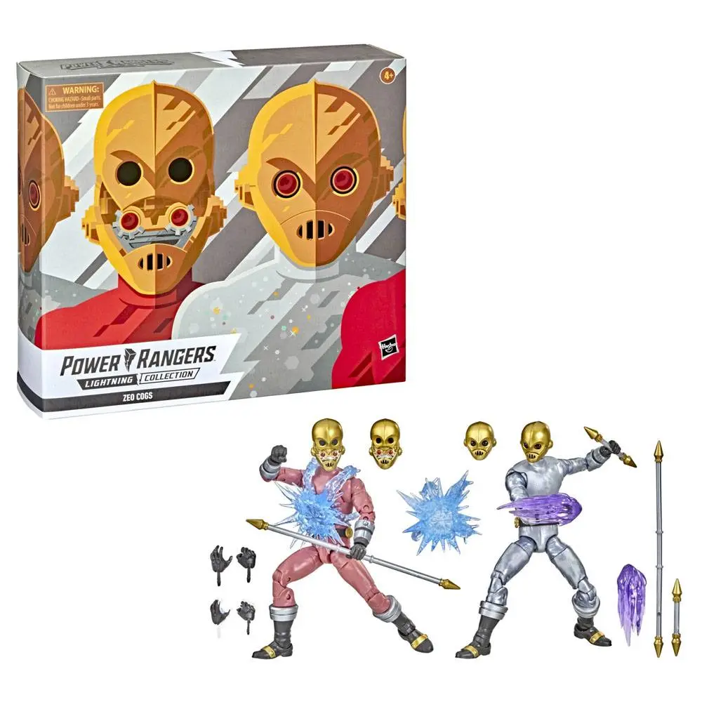Power Rangers Lightning Collection 2021 Zeo Cogs Exclusive 2 darabos akciófigura csomag termékfotó