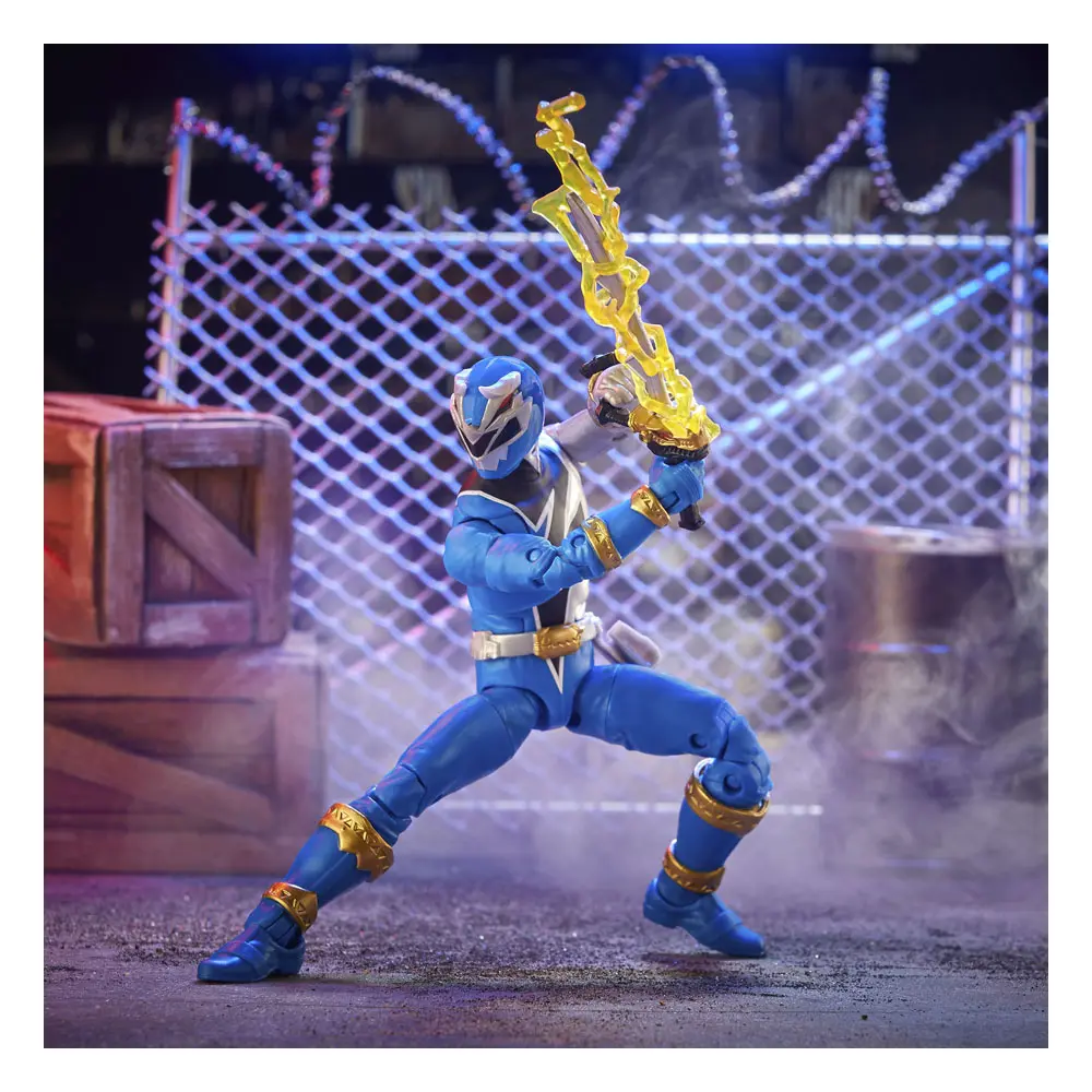 Power Rangers Lightning Collection 2022 Dino Fury Blue Ranger akciófigura 15 cm termékfotó