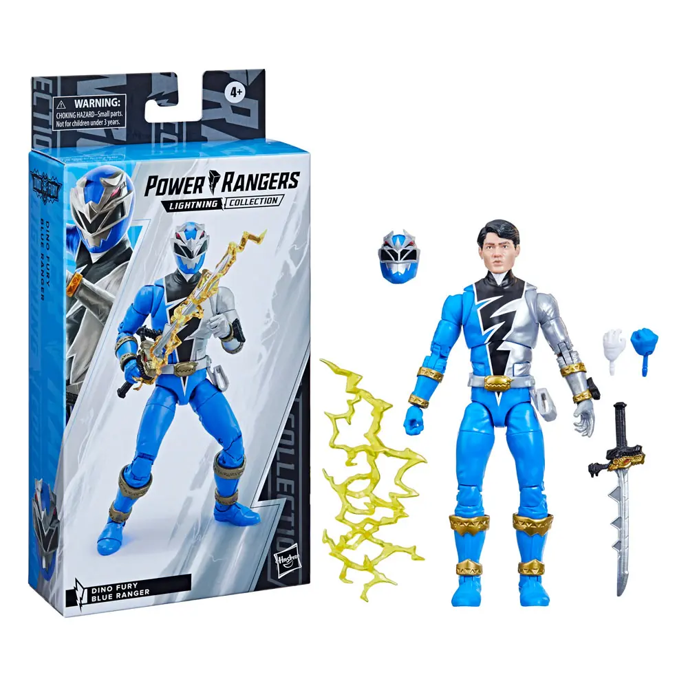 Power Rangers Lightning Collection 2022 Dino Fury Blue Ranger akciófigura 15 cm termékfotó