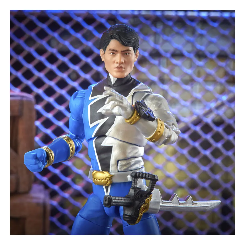 Power Rangers Lightning Collection 2022 Dino Fury Blue Ranger akciófigura 15 cm termékfotó
