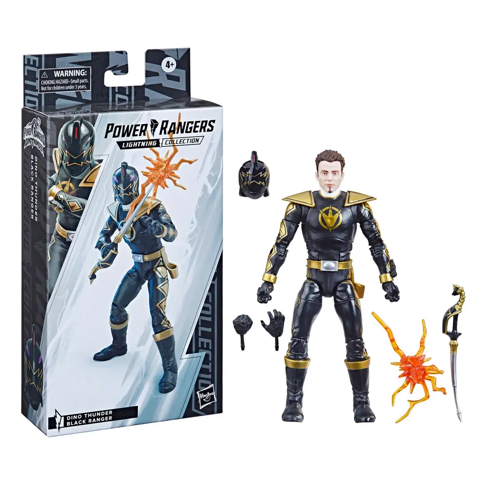 Power Rangers Lightning Collection 2022 Dino Thunder Black Ranger akciófigura 15 cm termékfotó