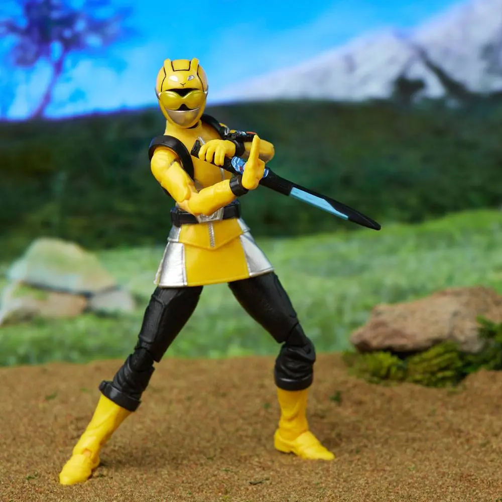 Power Rangers Lightning Collection Beast Morphers Yellow Ranger akciófigura 15 cm termékfotó