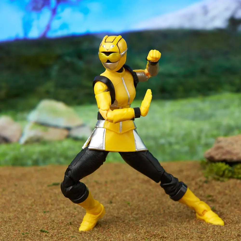 Power Rangers Lightning Collection Beast Morphers Yellow Ranger akciófigura 15 cm termékfotó