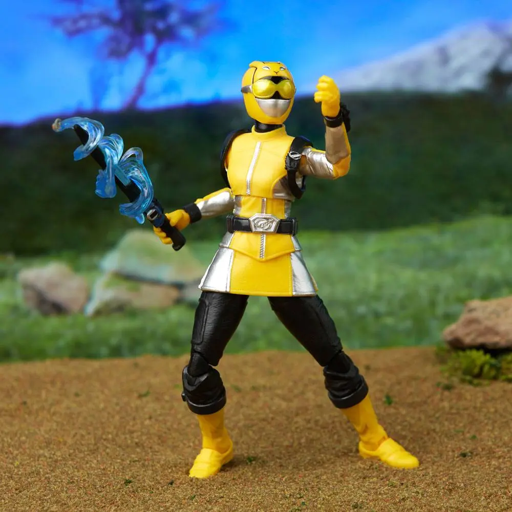 Power Rangers Lightning Collection Beast Morphers Yellow Ranger akciófigura 15 cm termékfotó