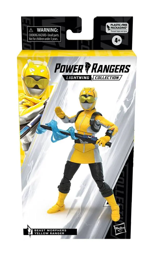 Power Rangers Lightning Collection Beast Morphers Yellow Ranger akciófigura 15 cm termékfotó