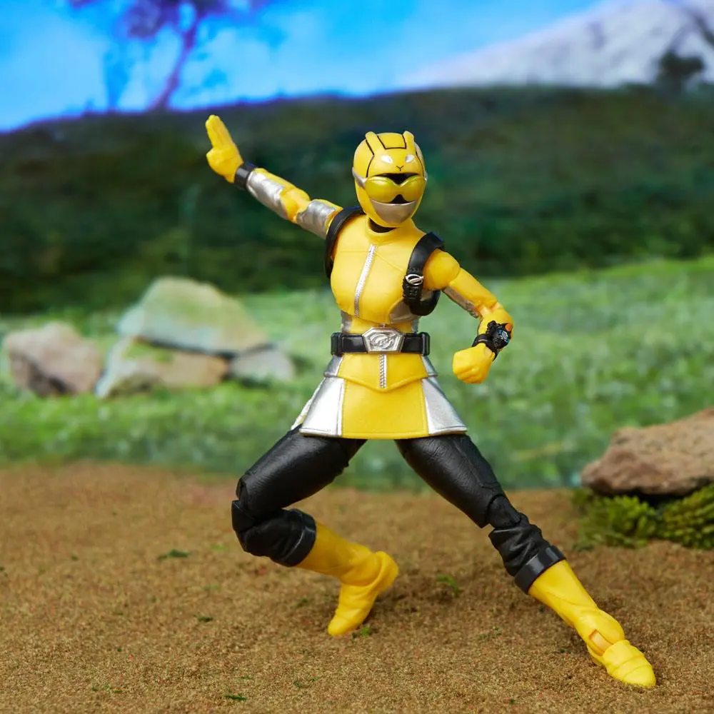 Power Rangers Lightning Collection Beast Morphers Yellow Ranger akciófigura 15 cm termékfotó