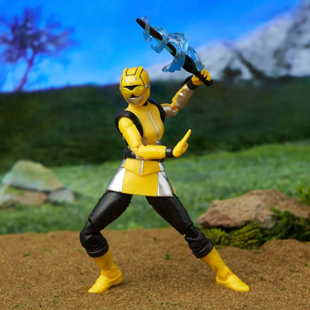 Power Rangers Lightning Collection Beast Morphers Yellow Ranger akciófigura 15 cm termékfotó