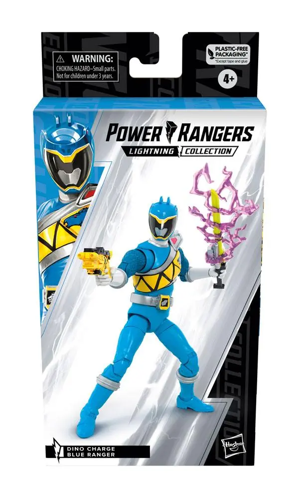 Power Rangers Lightning Collection Dino Charge Blue Ranger akciófigura 15 cm termékfotó