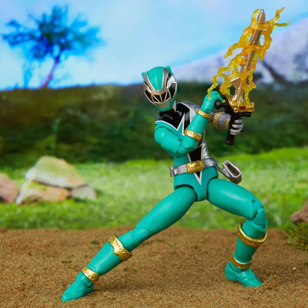 Power Rangers Lightning Collection Dino Fury Green Ranger akciófigura 15 cm termékfotó