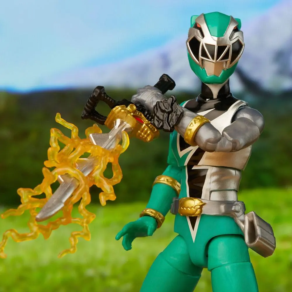Power Rangers Lightning Collection Dino Fury Green Ranger akciófigura 15 cm termékfotó