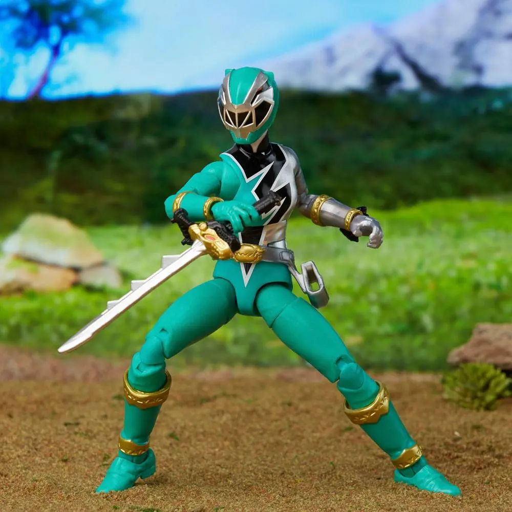 Power Rangers Lightning Collection Dino Fury Green Ranger akciófigura 15 cm termékfotó