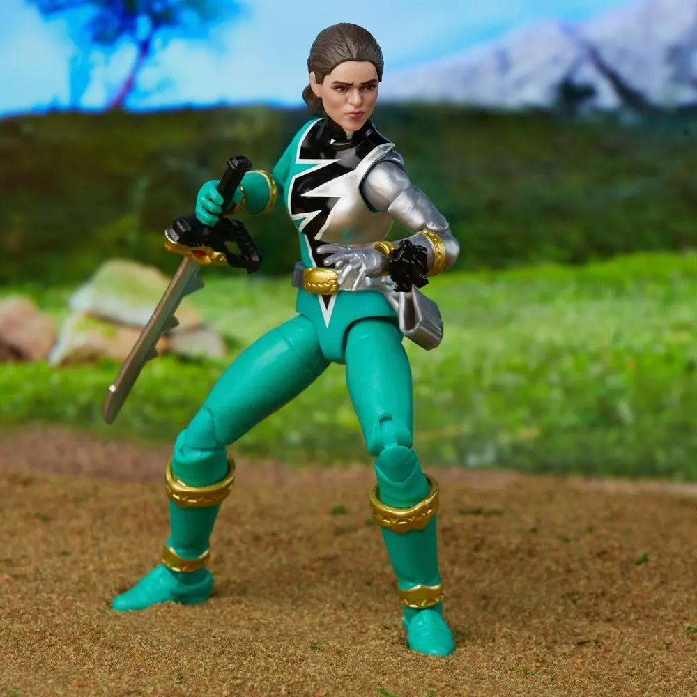 Power Rangers Lightning Collection Dino Fury Green Ranger akciófigura 15 cm termékfotó