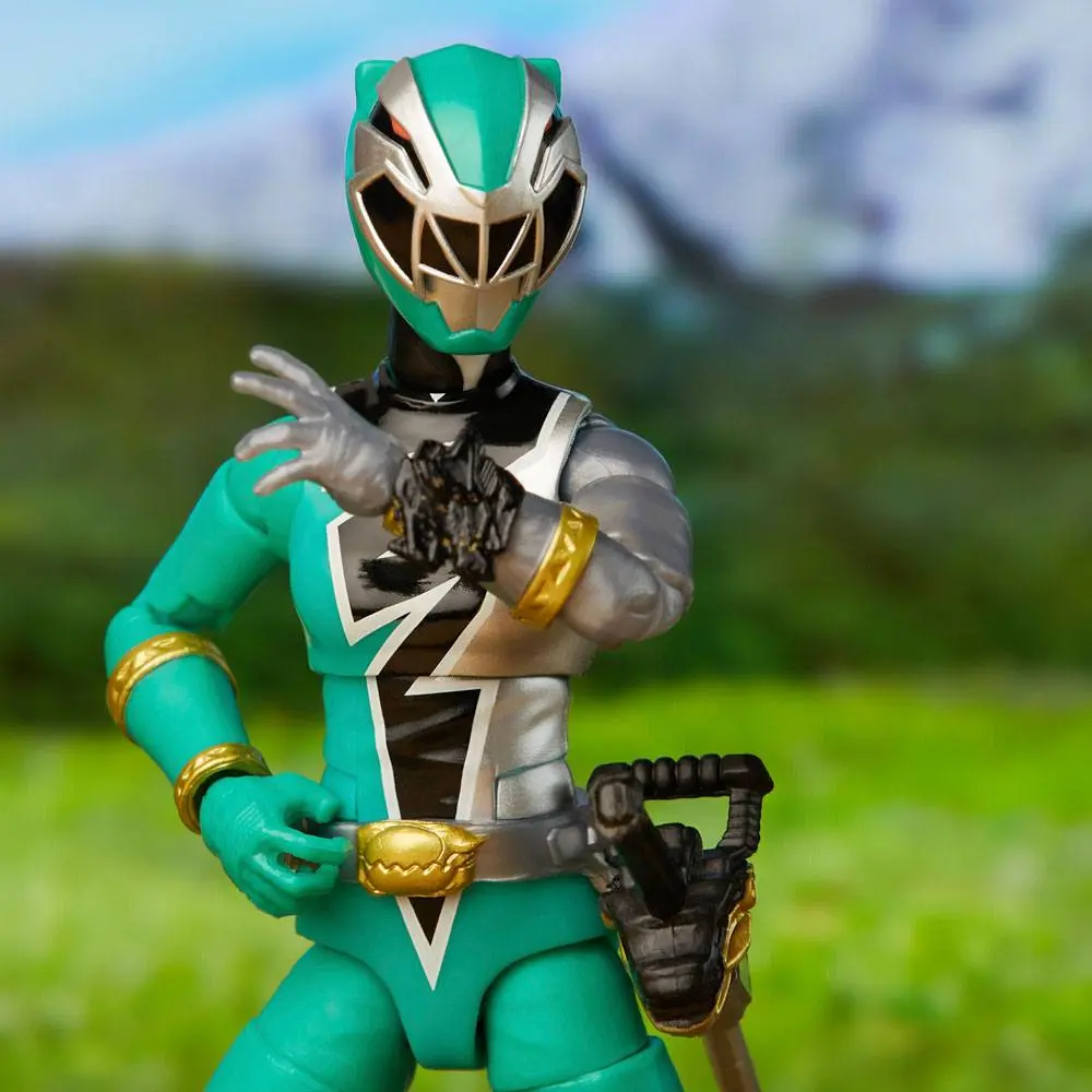 Power Rangers Lightning Collection Dino Fury Green Ranger akciófigura 15 cm termékfotó