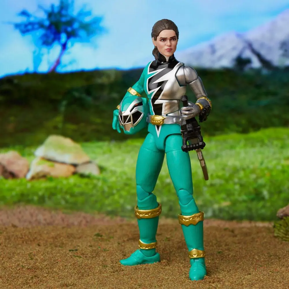 Power Rangers Lightning Collection Dino Fury Green Ranger akciófigura 15 cm termékfotó