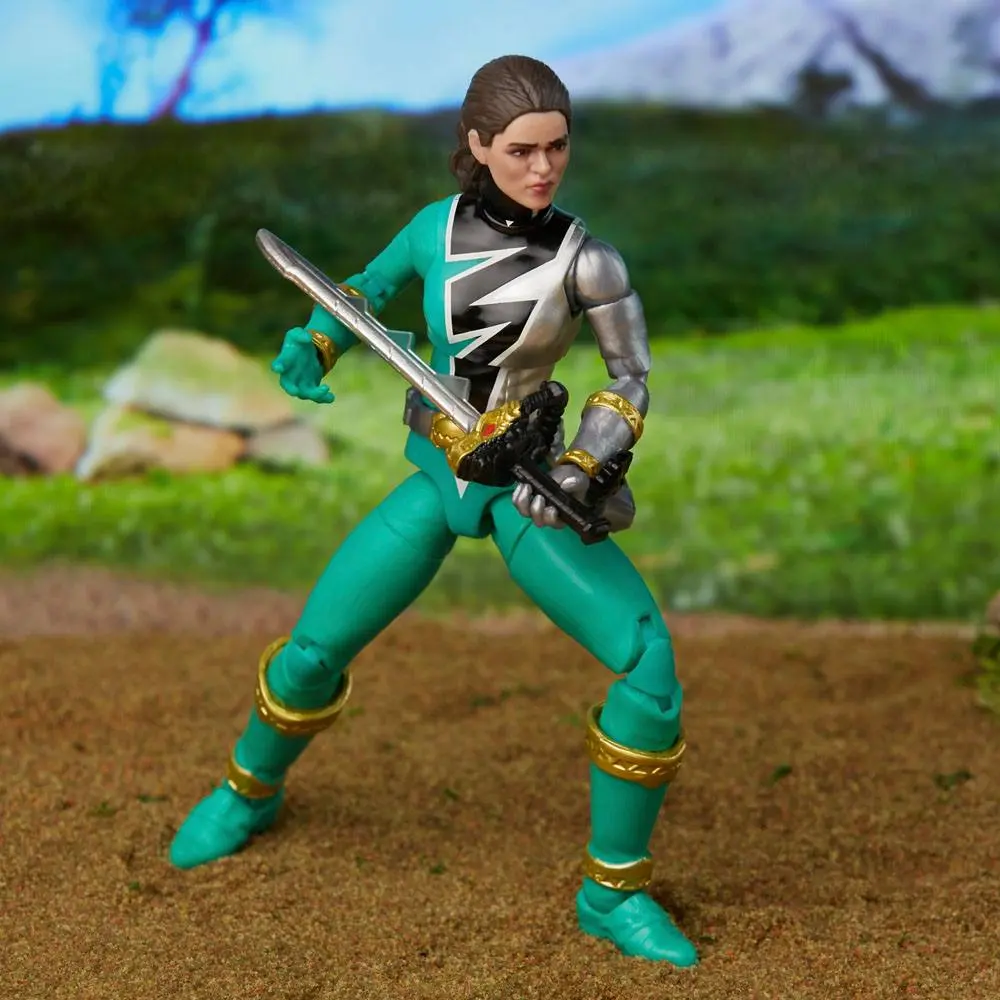 Power Rangers Lightning Collection Dino Fury Green Ranger akciófigura 15 cm termékfotó