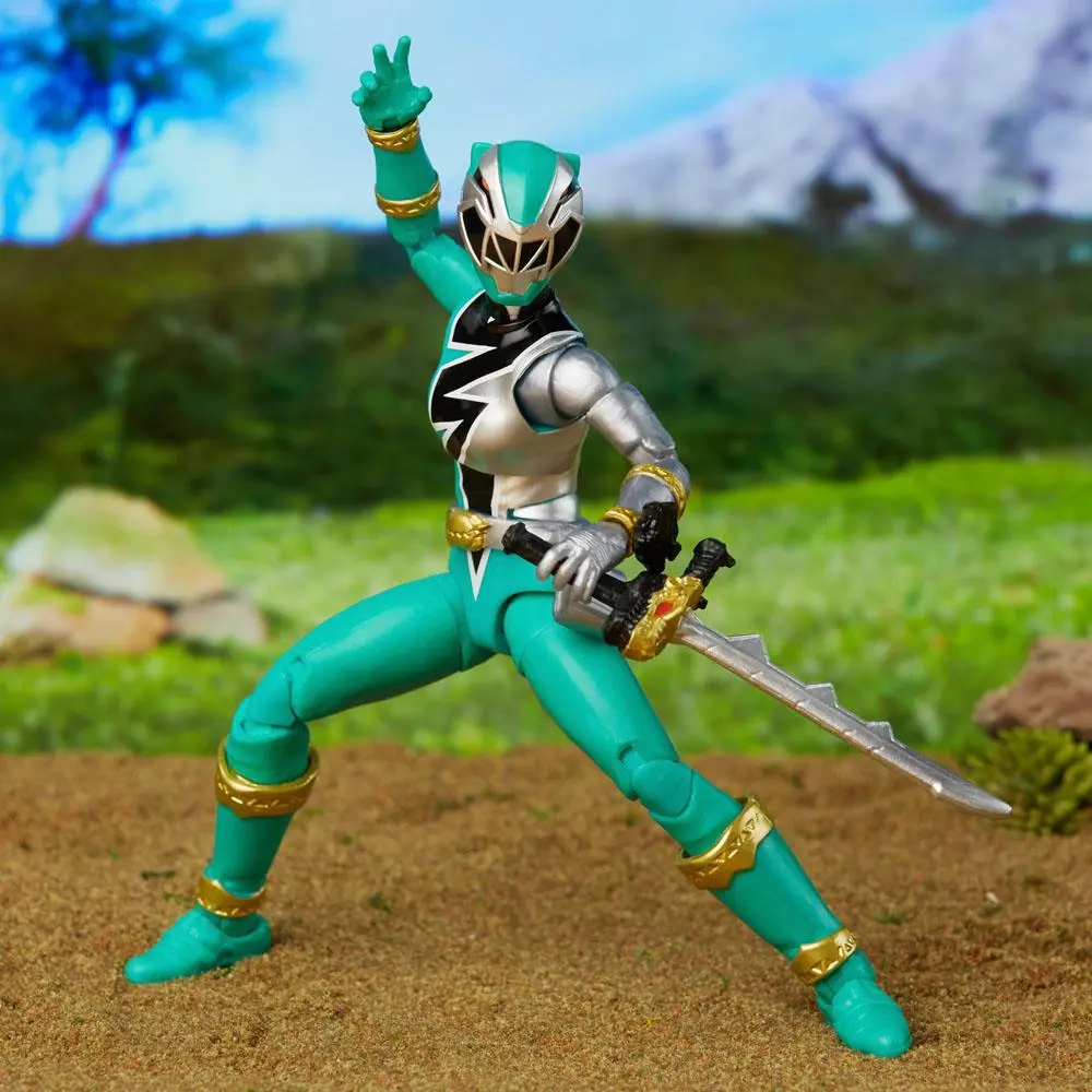 Power Rangers Lightning Collection Dino Fury Green Ranger akciófigura 15 cm termékfotó