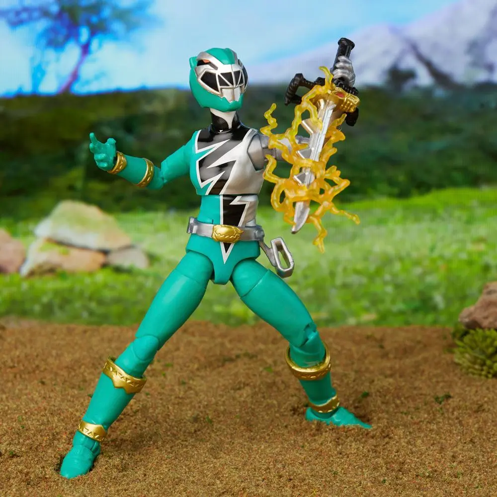 Power Rangers Lightning Collection Dino Fury Green Ranger akciófigura 15 cm termékfotó