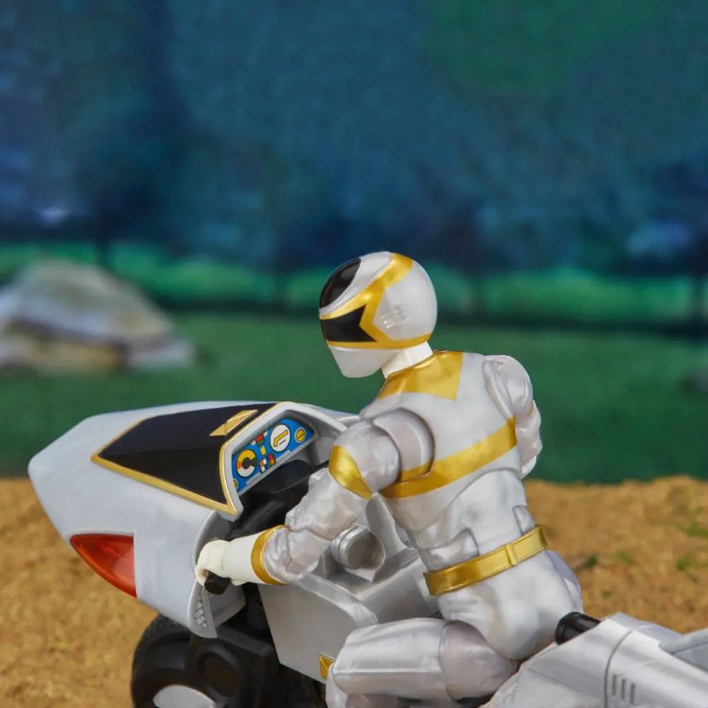 Power Rangers Lightning Collection In Space Silver Ranger akciófigura 15 cm termékfotó