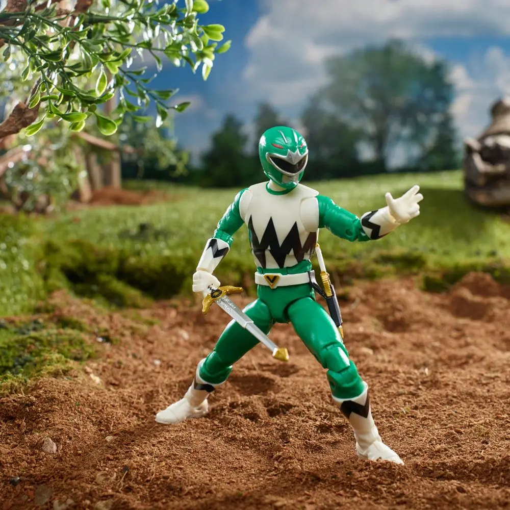 Power Rangers Lightning Collection Lost Galaxy Green Ranger akciófigura 15 cm termékfotó