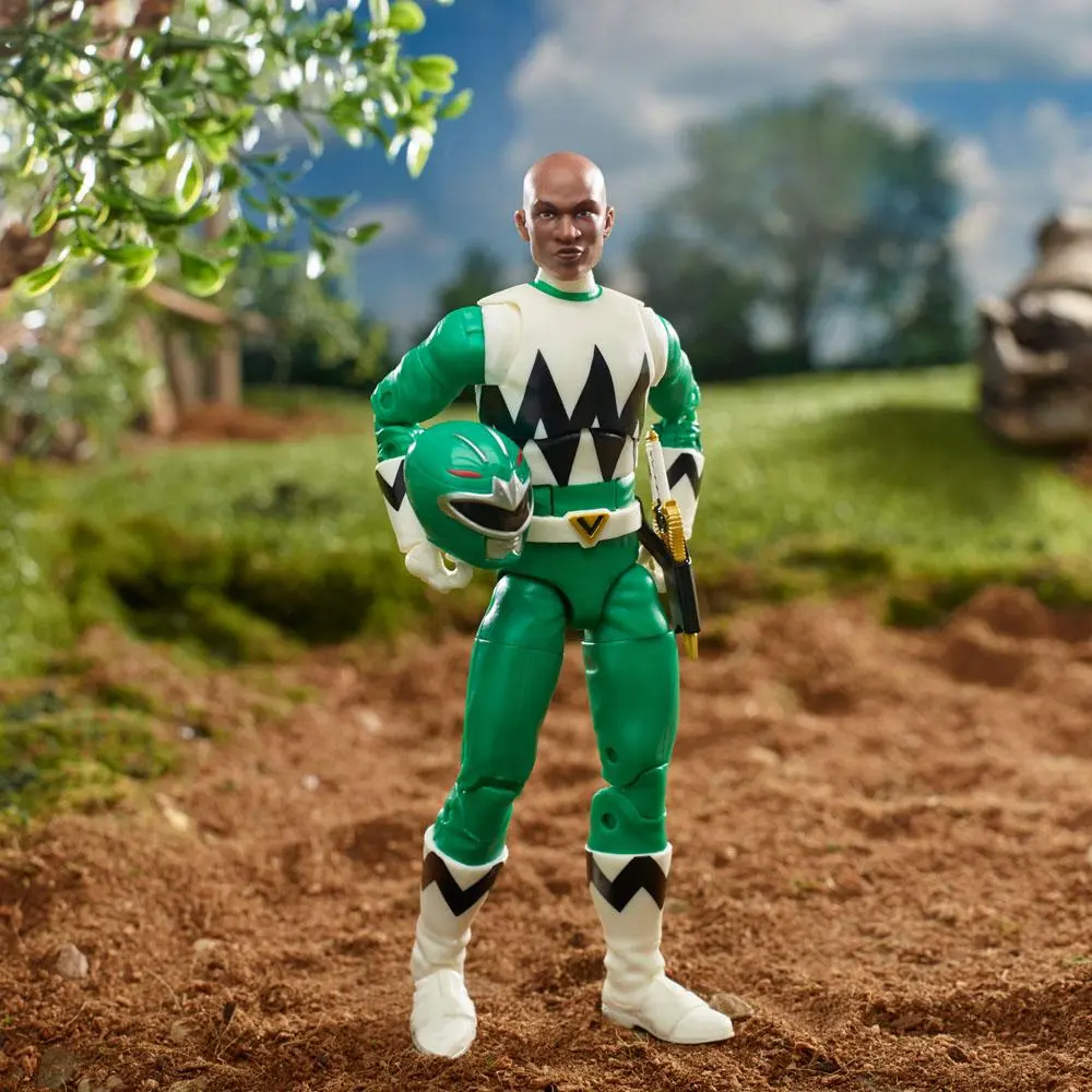 Power Rangers Lightning Collection Lost Galaxy Green Ranger akciófigura 15 cm termékfotó