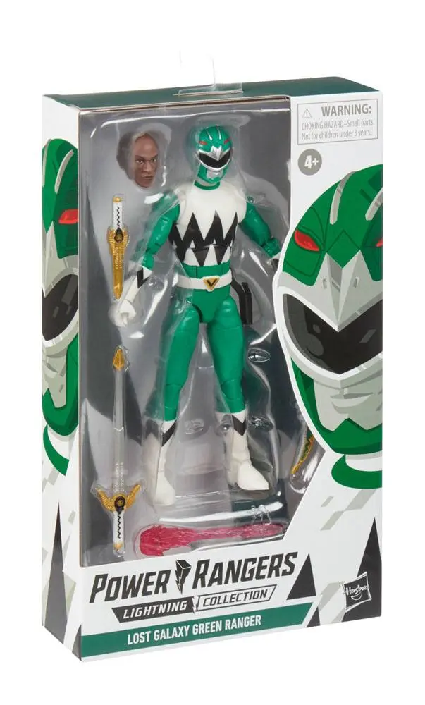 Power Rangers Lightning Collection Lost Galaxy Green Ranger akciófigura 15 cm termékfotó