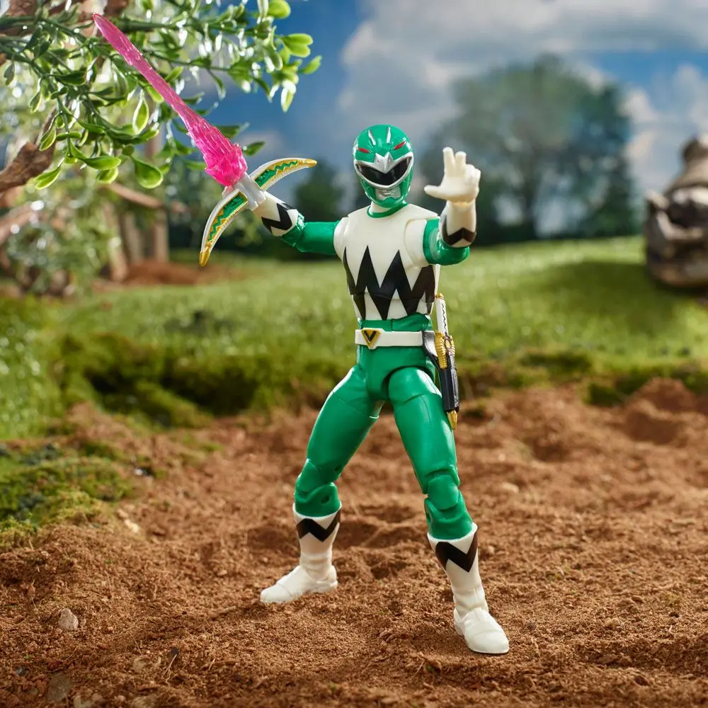 Power Rangers Lightning Collection Lost Galaxy Green Ranger akciófigura 15 cm termékfotó