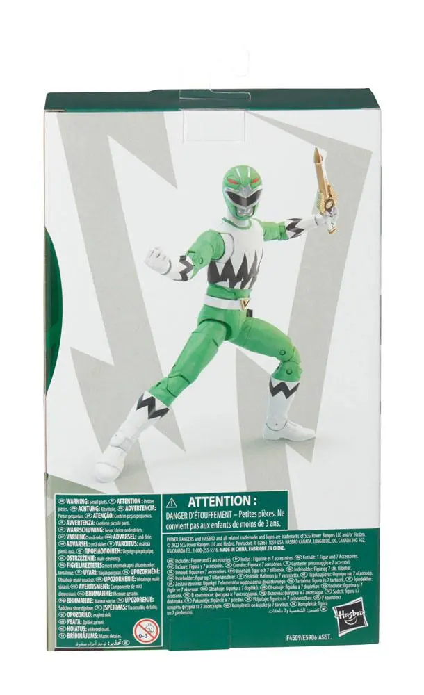 Power Rangers Lightning Collection Lost Galaxy Green Ranger akciófigura 15 cm termékfotó