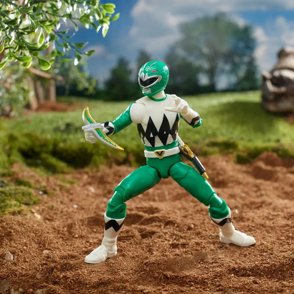 Power Rangers Lightning Collection Lost Galaxy Green Ranger akciófigura 15 cm termékfotó