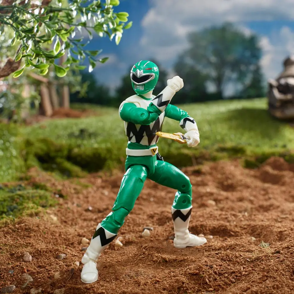 Power Rangers Lightning Collection Lost Galaxy Green Ranger akciófigura 15 cm termékfotó
