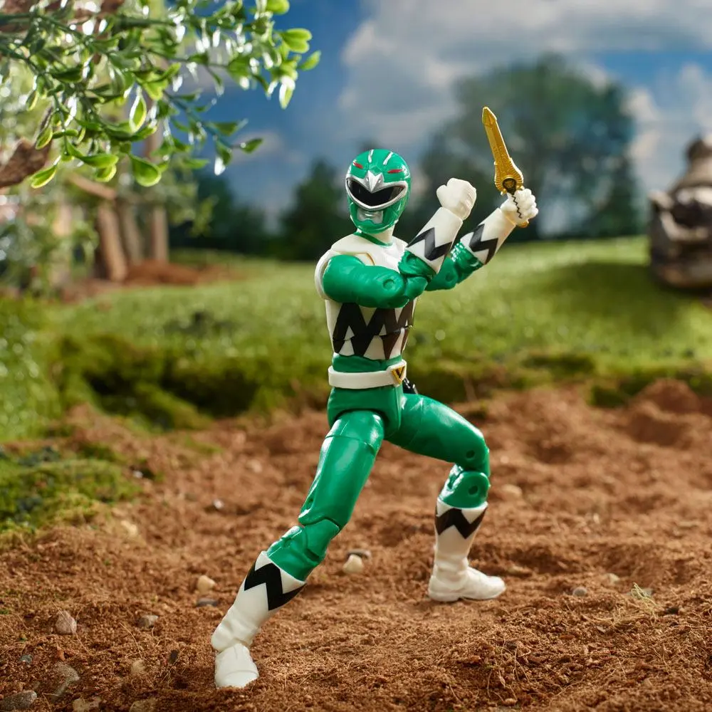 Power Rangers Lightning Collection Lost Galaxy Green Ranger akciófigura 15 cm termékfotó