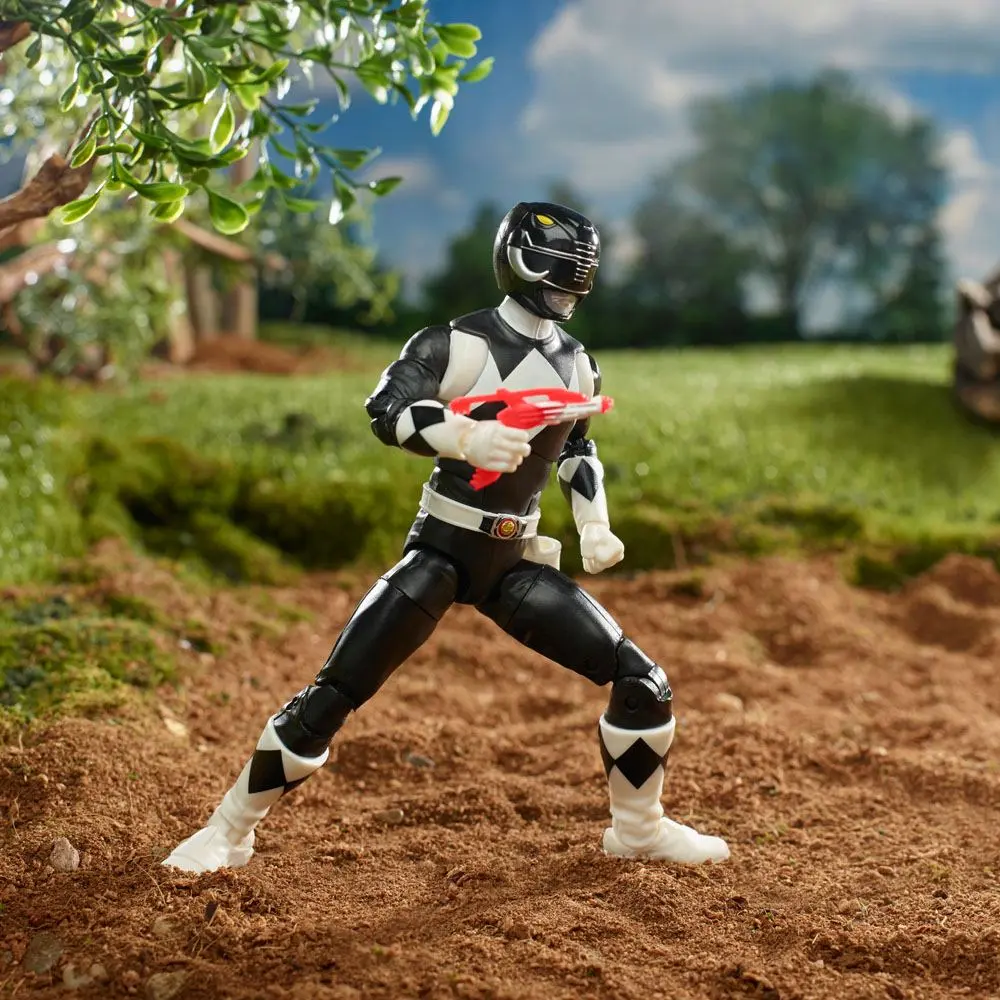 Power Rangers Lightning Collection Mighty Morphin Black Ranger akciófigura 15 cm termékfotó