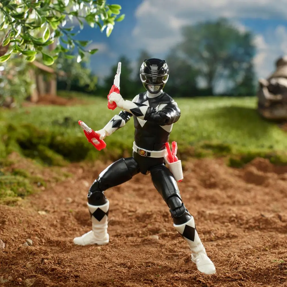 Power Rangers Lightning Collection Mighty Morphin Black Ranger akciófigura 15 cm termékfotó