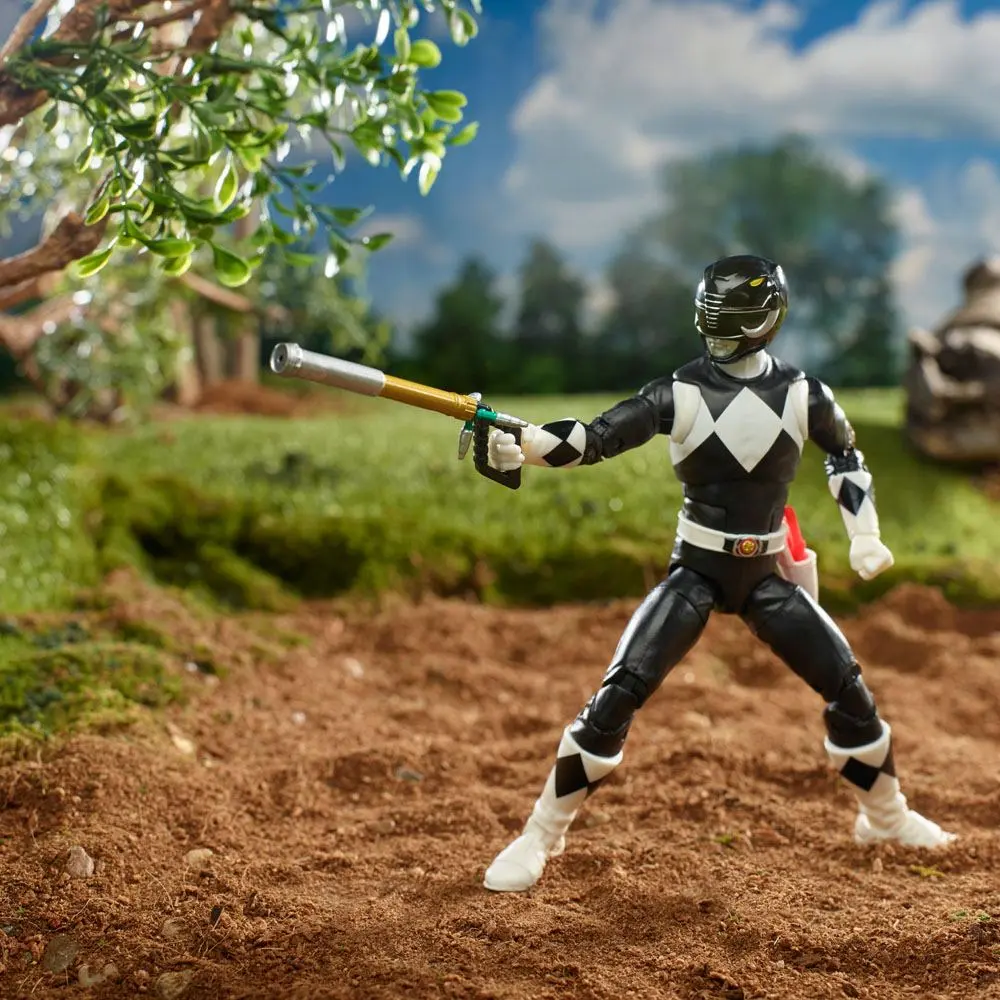 Power Rangers Lightning Collection Mighty Morphin Black Ranger akciófigura 15 cm termékfotó