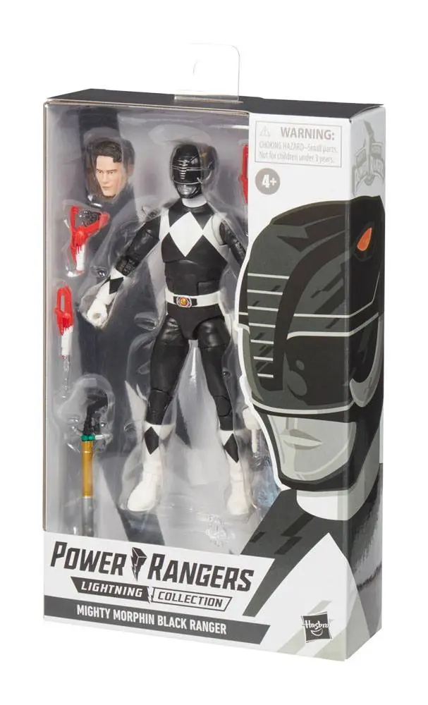 Power Rangers Lightning Collection Mighty Morphin Black Ranger akciófigura 15 cm termékfotó