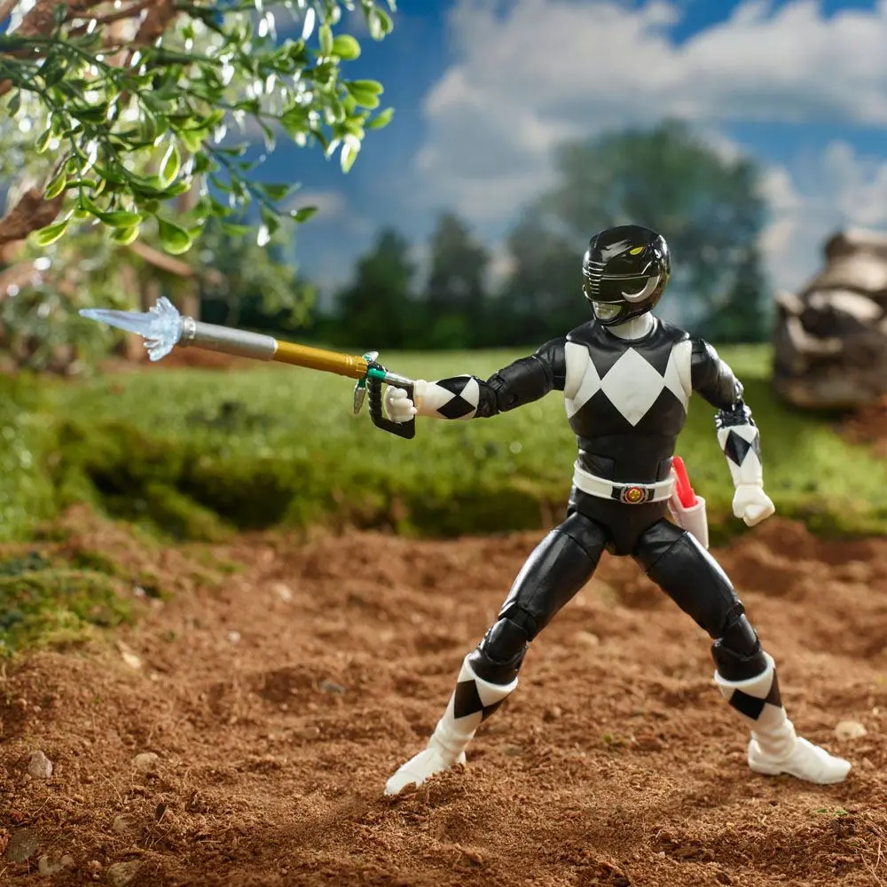 Power Rangers Lightning Collection Mighty Morphin Black Ranger akciófigura 15 cm termékfotó