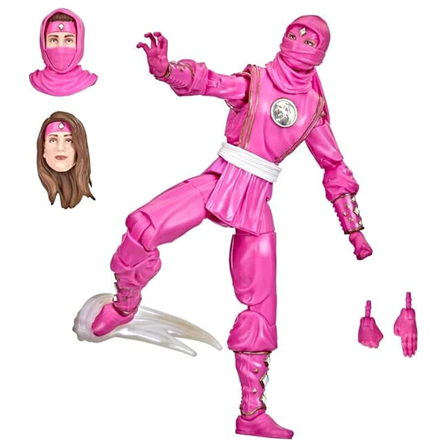 Power Rangers Lightning Collection Mighty Morphin Ninja Pink Ranger figura 15cm termékfotó