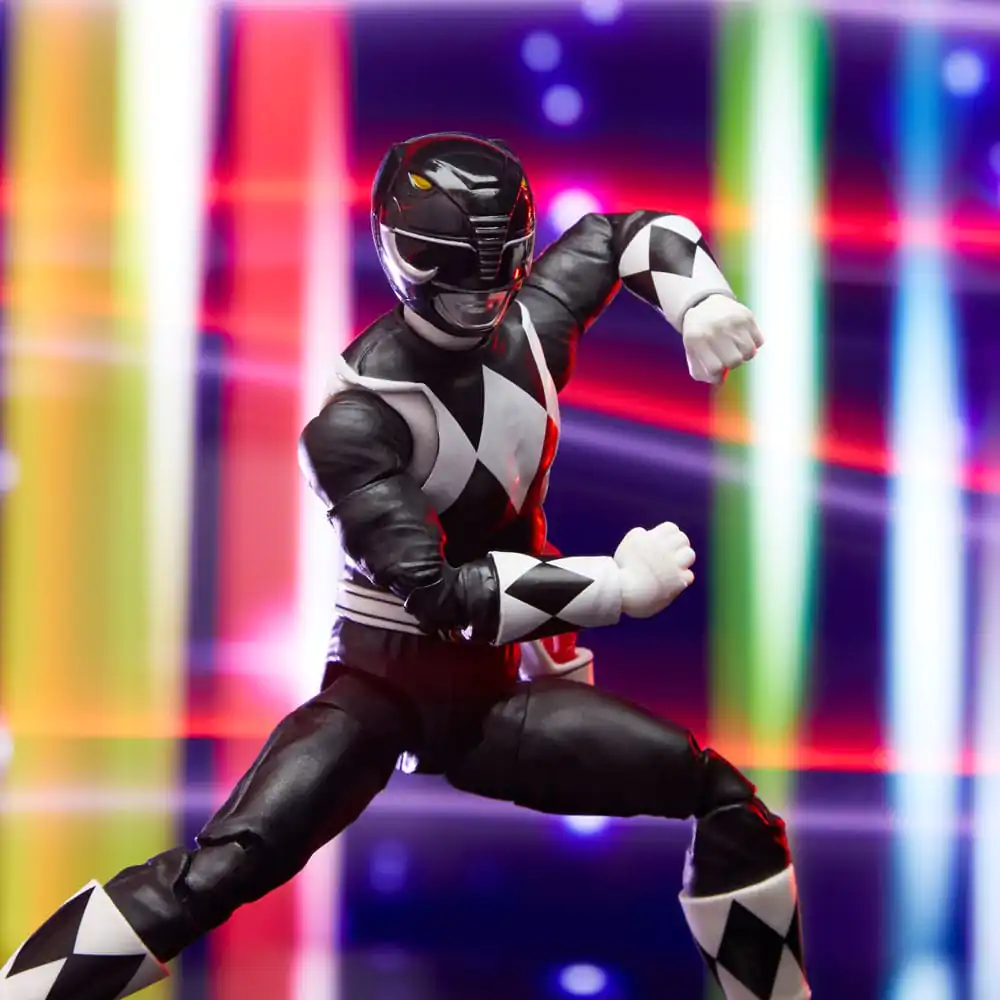 Power Rangers Lightning Collection Remastered Mighty Morphin Black Ranger akciófigura 15 cm termékfotó