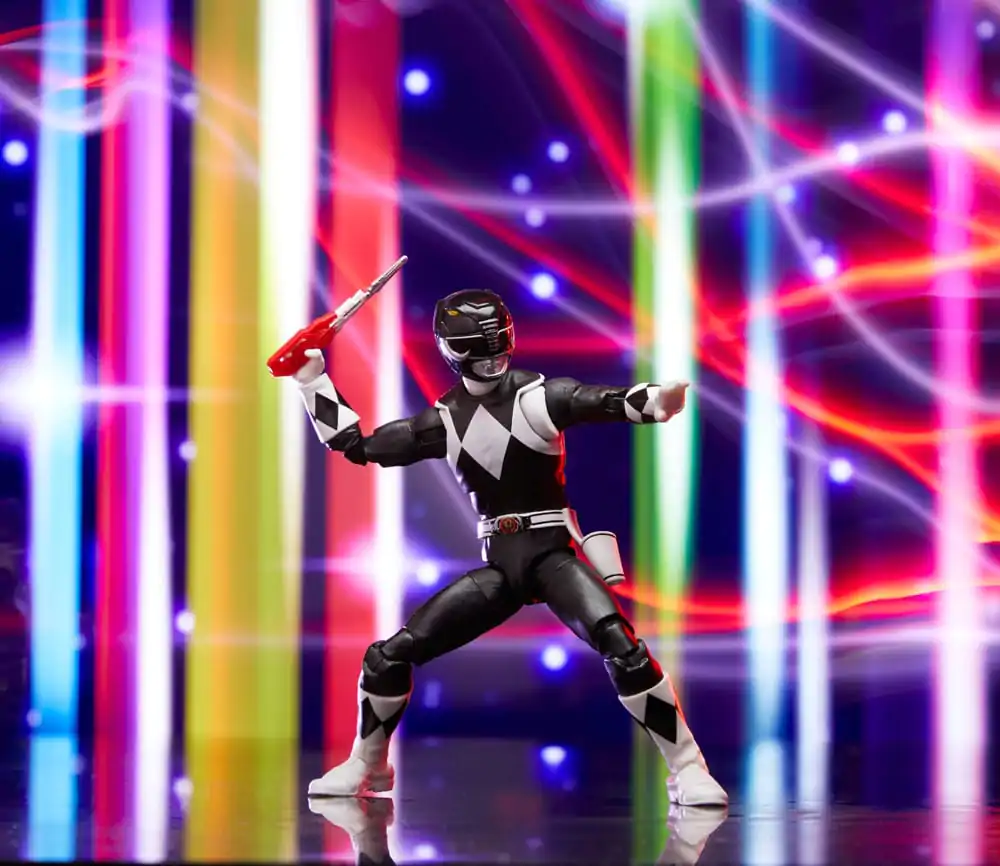 Power Rangers Lightning Collection Remastered Mighty Morphin Black Ranger akciófigura 15 cm termékfotó