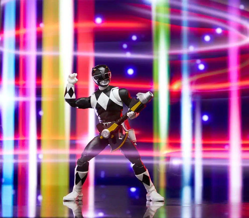 Power Rangers Lightning Collection Remastered Mighty Morphin Black Ranger akciófigura 15 cm termékfotó