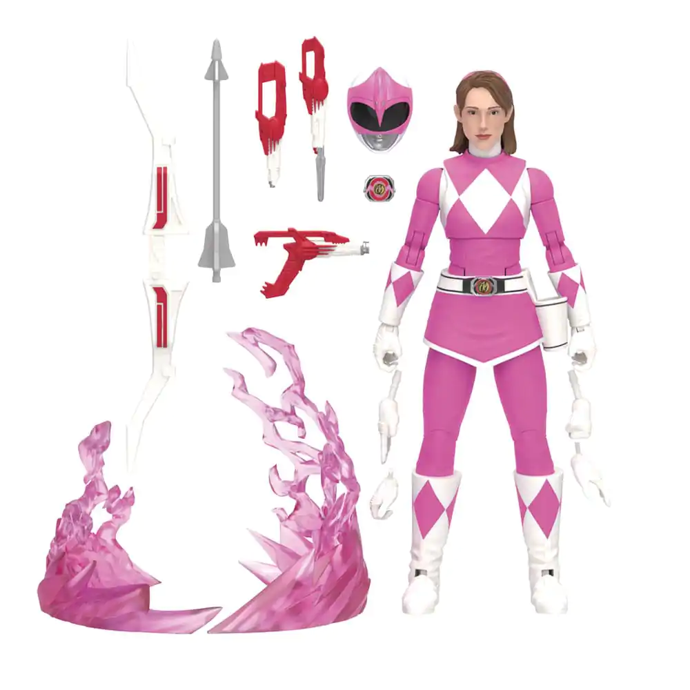Power Rangers Lightning Collection Remastered Mighty Morphin Pink Ranger akciófigura 15 cm termékfotó