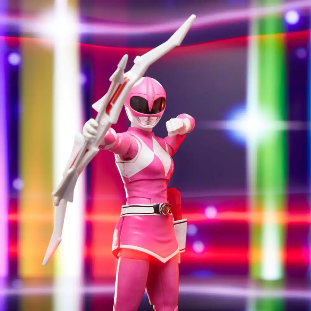 Power Rangers Lightning Collection Remastered Mighty Morphin Pink Ranger akciófigura 15 cm termékfotó